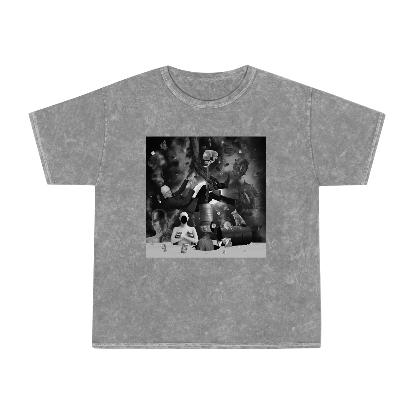 Silent Laughter Unisex Mineral Wash T-Shirt