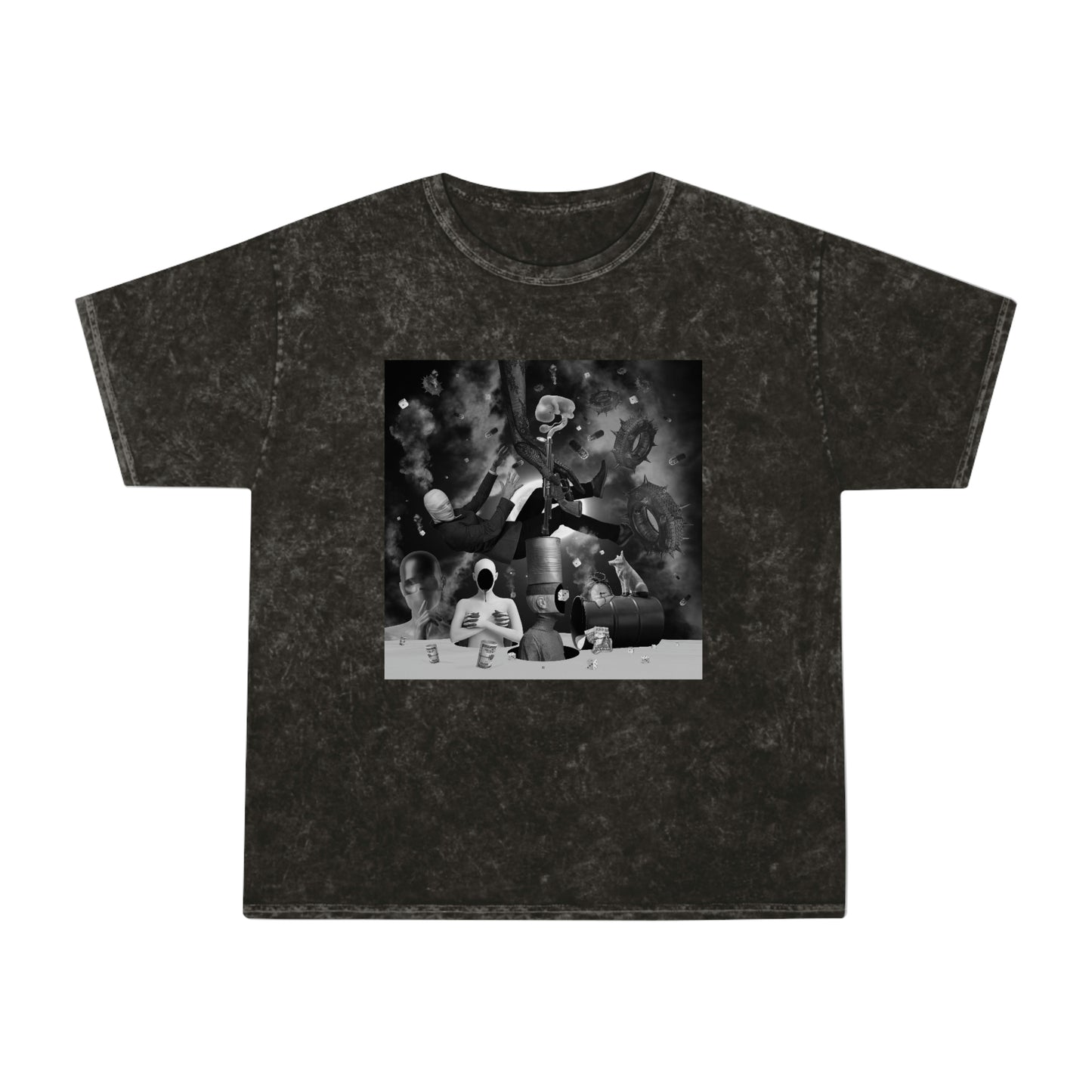 Silent Laughter Unisex Mineral Wash T-Shirt