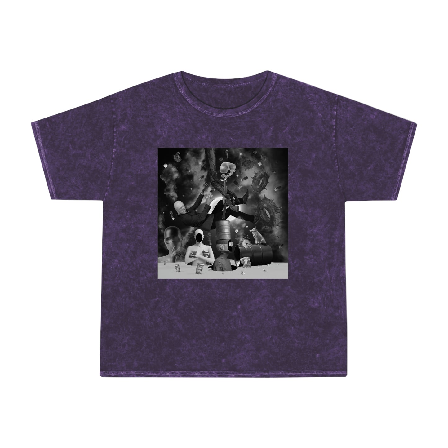 Silent Laughter Unisex Mineral Wash T-Shirt