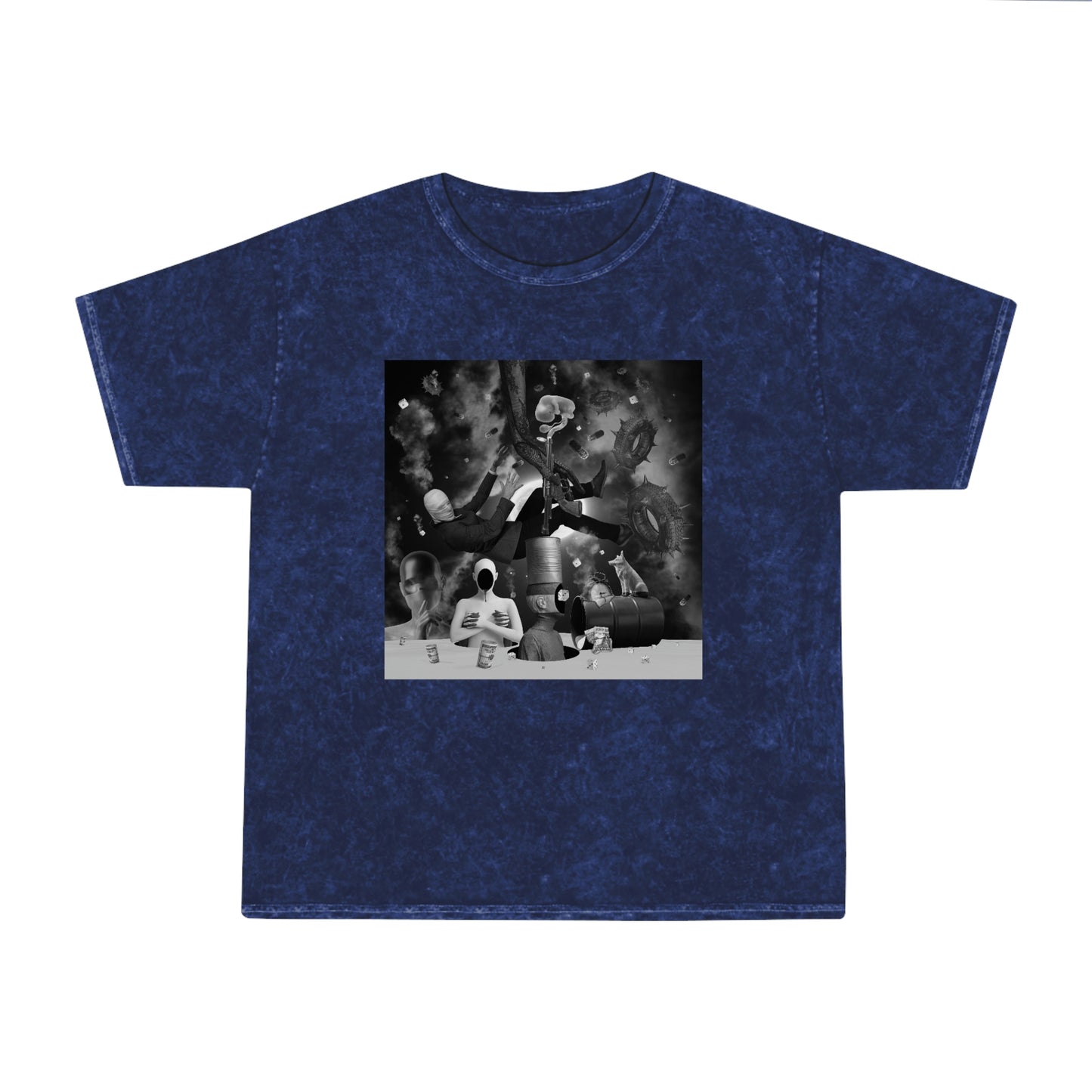 Silent Laughter Unisex Mineral Wash T-Shirt